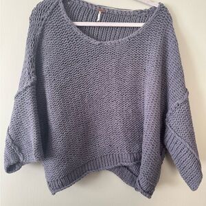 Free People Oversized Knit Sweater